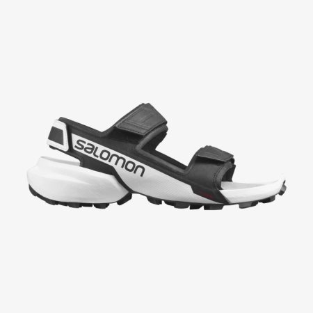 Salomon SPEEDCROSS Mens Sandals Black/White UK OVEB